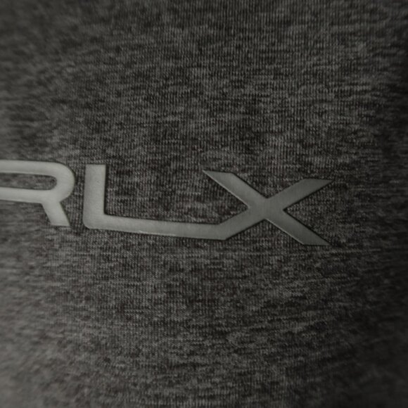 Ralph Lauren RLX Gray Performance Stretch Wicking Polo (L) Excellent ⛳️ ⛳️ - Picture 7 of 9